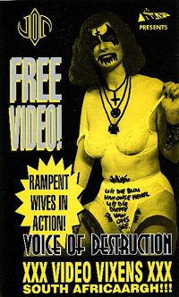 VOD Voice Of Destruction Video Vixens VHS ALTERnatives